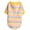 Yellow, variant on DOPI Pet T-shirt Stripe Pattern Keep Warm Polyester Autumn Winter Puppy Dog Blouse Clothes for Daily Wear