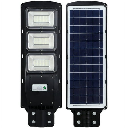 

Saleteraj 60W Solar Street Light High Brightness 6000 Lumens integrated Street Light Clearance