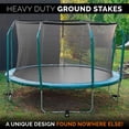 thumbnail image 4 of Trampoline Anchors High Wind Heavy Duty - 12" Set of 8 - Trampoline Anchor Kit - Trampoline Stakes Anchors High Wind - Ground Anchors Heavy Duty - Trampoline Wind Stakes - Gro, 4 of 7