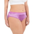thumbnail image 4 of Women's Panties Silky Sexy Satin Bikini Small to Plus Sizes Multi-Pack, 4 of 12