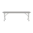 thumbnail image 2 of Correll Cfa2460M-15 Melamine Top Folding Tables - Adjustable Height - Gray Granite, 2 of 4