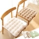 thumbnail image 1 of Cojín para silla, almohadilla gruesa y suave para el asiento, cojín antideslizante para silla de oficina, almohadilla cálida para invierno, soporte ergonómico para la espalda, material de, 1 of 9
