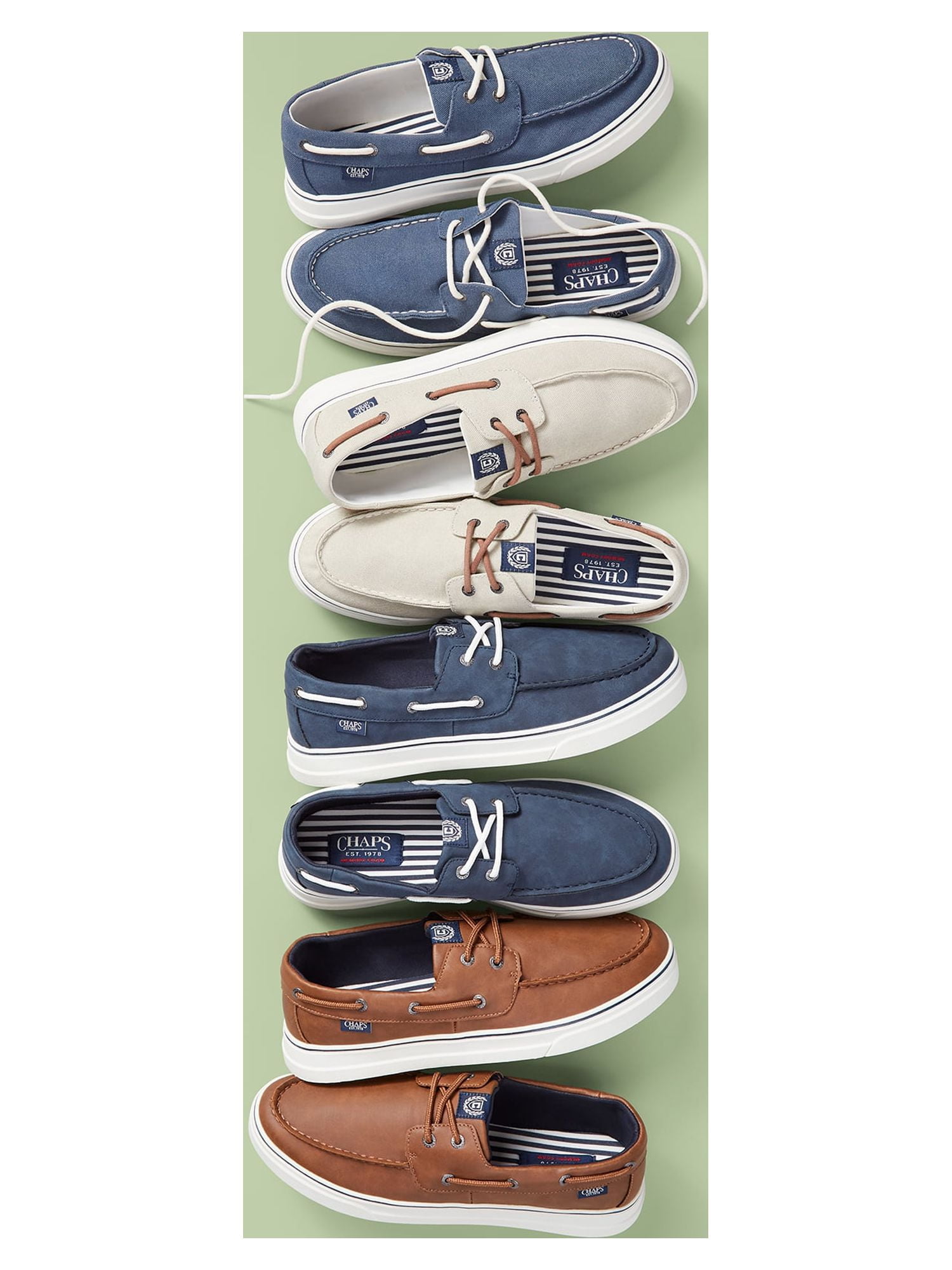 Chaps Men's Casual Dock Boat Shoe