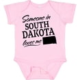thumbnail image 3 of Inktastic Someone in South Dakota Loves Me Boys or Girls Baby Bodysuit, 3 of 5