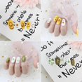 thumbnail image 3 of Daisy Nail Stickers Floral Flower Nail Art Pegatinas De Uñas Impermeables Para Mujeres Moyic CE007622-02, 3 of 6