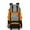 Orange with Logo, variant on Men Outdoor 40L Hiking Backpack Sports Bag,Red with Logo