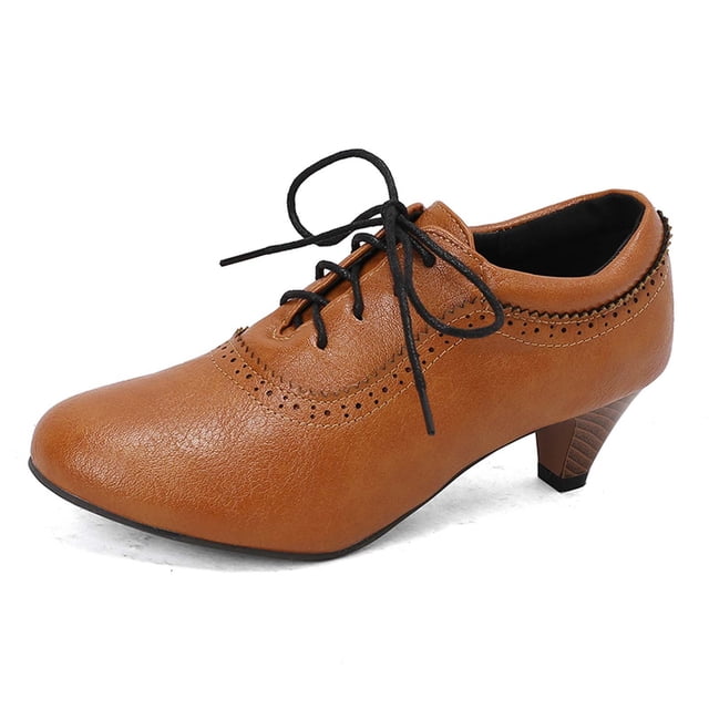 TIEVOSA Chaussures à Talons Hauts de Printemps pour Femmes Europe et États-Unis Commerce Extérieur Fleurs Rétro à Bout Profond à Bride Chaussures pour Femmes