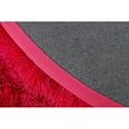 thumbnail image 4 of Manhattan Polyester Shag Area Rug Pink 5'2'' X 7'5'' Oval 5' x 8' Pink Oval, 4 of 5