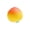 Yellow, variant on Slow Rising Peach Squeeze for Stress Relief, Giant Fruit Sensory Fidget for ADHD and Depression, Calming Desk Tool