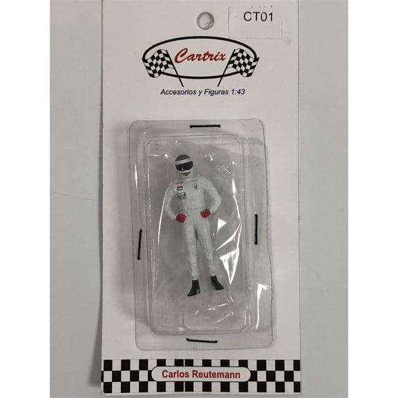 Carlos Reutemann Brabham 1:43 Scale Racing Figure Cartrix CT01