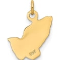 thumbnail image 5 of 14K Yellow Gold Praying Hands Charm (17 X 12) Made In United States xr323, 5 of 6