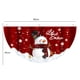 thumbnail image 3 of Gotas En Forma De Abanico Bandera de medio abanico de Navidad Banderines en forma de abanico Decoración de Navidad al aire Libre Muñeco de nieve Ehuebsd Libre de BPA, 3 of 3