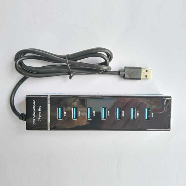 Universal USB Hub Docking Station Accesorio de computadora Plug-and-Play para PC portátil