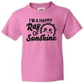 thumbnail image 3 of Inktastic Im a Happy Ray of Sunshine with Happy Sun Youth T-Shirt, 3 of 5