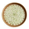 thumbnail image 4 of Cesta de Mimbre para Servir Pasteles Strade Fareast Limited Organizador de Cocina Verde, 4 of 8