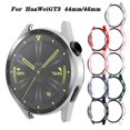 thumbnail image 3 of Funda de vidrio templado con marco de PC Compatible con Huawei Watch GT3 42mm/46mm Smartwatch cubiertas a prueba de golpes, 3 of 8
