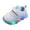 Blue, variant on Krdevn Girls Flower LED Light-Up Shoes Glitter Party Sneakers Size:8.5