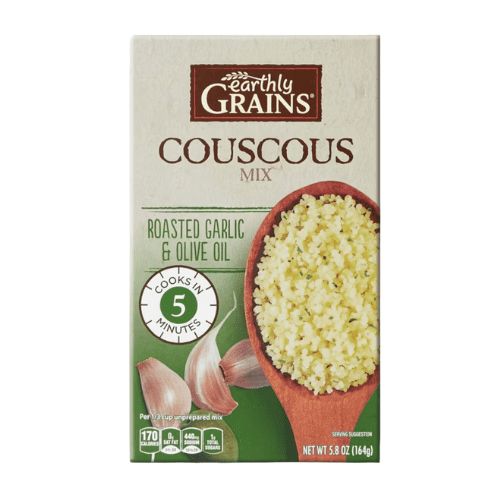 Earthly Grains Couscous Mix Roasted Garlic & Olive Oil 3-Pack 5.8 oz