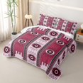 thumbnail image 3 of Erosebridal Southwest Geometric Twin Quilt Set,Abstract Circle Pattern Twin Coverlet Set For Boys,2pcs, 3 of 7