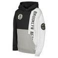 thumbnail image 2 of Youth  Black Brooklyn Nets Splash Pullover Hoodie, 2 of 3
