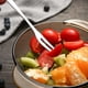 thumbnail image 5 of Bearachild Paquete de 5 tenedores de fruta de acero inoxidable, postre pequeño, galleta, ensalada, aperitivos, pasteles, cubiertos, vajilla de cocina para Cocina y Comedor, 5 of 6