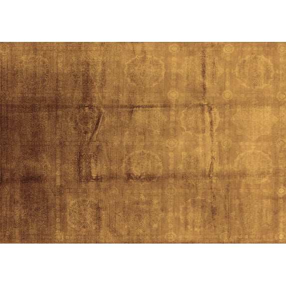 Ahgly Company Indoor Rectangle Oriental Brown Industrial Area Rugs, 2' x 4'