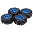 thumbnail image 2 of 4Pcs/Set 1/10 Truck Tire Tyres for Traxxas HSP Tamiya HPI Kyosho RC Model Car, 2 of 7