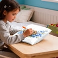 thumbnail image 4 of Linen-Like Pillowcase, Holiday Decorative Cover With Hidden Zipper Closure, for Indoor and Outdoor Use, D, 4 of 5