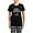 With Checker Pant, variant on CafePress - Only Count To 8 Women's Dark Pajamas - Women's Short Sleeve Print T-Shirt and Pants Dark Cotton Pajama Set