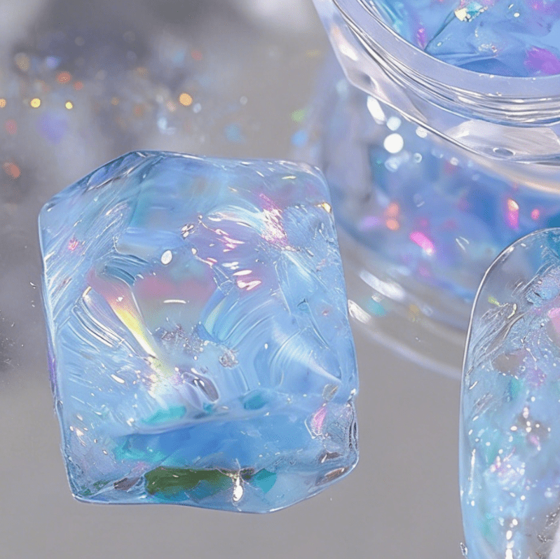 suxuMhao Decor Nail Glitter Powder, 1.9g Total (5 Pieces, 0.38g Each), Multiple Colors, Nail Holographic Powder, Nail Iridescent Flakes, Nail Opal Powder, Perfect for Nails DIY Crafts, Style 12