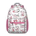 thumbnail image 1 of Highland Cow Lovers Backpack – Adorable Bull and Buffalo Print Pattern Schoolbag with Rustic Farm Design, 1 of 1