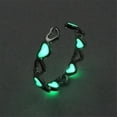 thumbnail image 5 of Anillos De Pareja Luminosos Anillo De Dedo En Forma De Corazón Ajustable Anillo Abierto Fluorescente El Mejor Regalo Para El Amante Serendint AP006891-01, 5 of 5