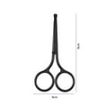thumbnail image 4 of EIGTHTAIL 2Pcs Nose Hair Scissors Precision Beard Scissors for Men Multi-Use Hair Cutting Shears for Grooming Nose Hair Scissors for Eyebrow & Cuticle Detailing, 4 of 6
