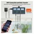 thumbnail image 2 of Tuya Smart PH ORP TDS EC SALT S. G TEMP CF Monitor Meter Online Aquarium Water Quality Tester Data Logger Controller, 2 of 8
