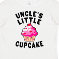 thumbnail image 4 of Inktastic Uncles Little Cupcake Girls Toddler T-Shirt, 4 of 5