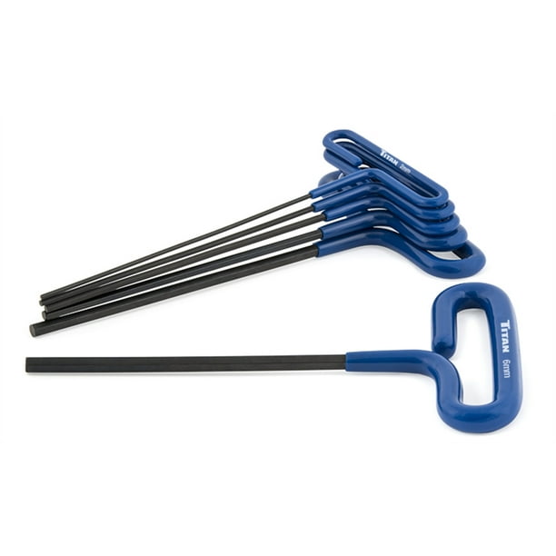 6Pc. Metric THandle Hex Key Set
