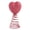 A, variant on Ywmsfl Wooden Base Heart Christmas Tree Toppers With Wobbly Spring For Family Gatherings