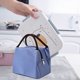 thumbnail image 5 of Worallymy fiambrera portátil con aislamiento bolsa impermeable a rayas de gran capacidad bolsa gruesa bolsa de Picnic Bento Worallymy JD735806365, 5 of 7