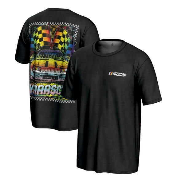 Youth ProSphere  Black NASCAR Merchandise All Over Print T-Shirt