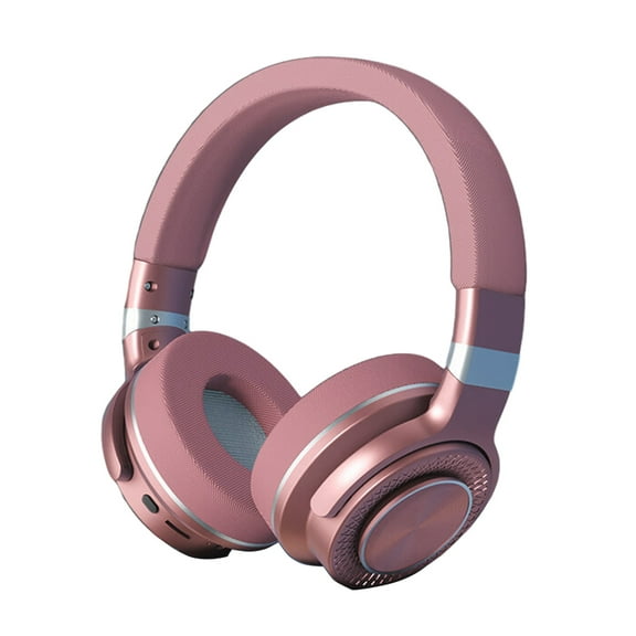 CXALSSY X3 Active Noise Cancelling Headphones, Over-Ear Headphones with Mic for Kids/Adults/Teen/School/TV, Pink