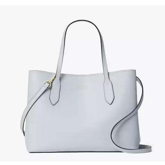 Kate Spade Harper Pale Sapphirine Leather Satchel Crossbody Tote