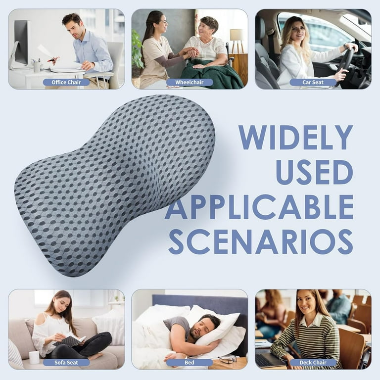 Emlimny Lumbar Support Pillow With High-Density Memory Foam photo 7