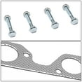 thumbnail image 4 of DNA Motoring GKTSET-JCW0738 For 2007 to 2011 Jeep Wrangler Aluminum Exhaust Manifold Header Gasket Set 08 09 10, 4 of 5