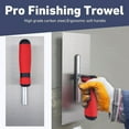 thumbnail image 2 of Dsscvnef Stainless Steel Scraper Tile Tool with Soft Grip Handle for Concrete Cement Drywall Plastering Masonry Construction Lightweight Durable Hand Tool, 2 of 7