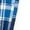 Blue/ White, variant on Burnside Mens Flannel Jogger, 2XL, Black-White