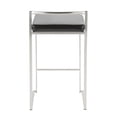 thumbnail image 5 of LumiSource Fuji Stacker 26" Fixed-Height Counter Stool - Set of 3, 5 of 8