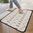 thumbnail image 4 of Beige Christmas Tree Pattern Door Rugs,Washable Non Slip Door Mats Indoor,Decorative Door Mats,Entry Mat Indoor for Entrance,Bedroom,Kitchen,Bathroom,30"x17", 4 of 6