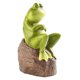 thumbnail image 1 of Funny Frog Garden Statues Decor, 1 of 5