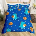 thumbnail image 5 of 2024 Basketball Duvet Cover Set King Size Ball Sports Bedding Set Heart Barketball Print Comforter Cover For Kids Boy Teen Room r, 5 of 7