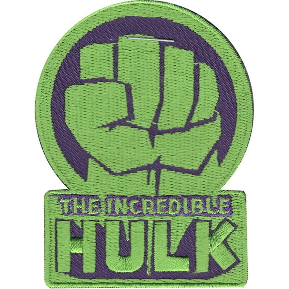 'The Incredible Hulk' Script Iron on Patch